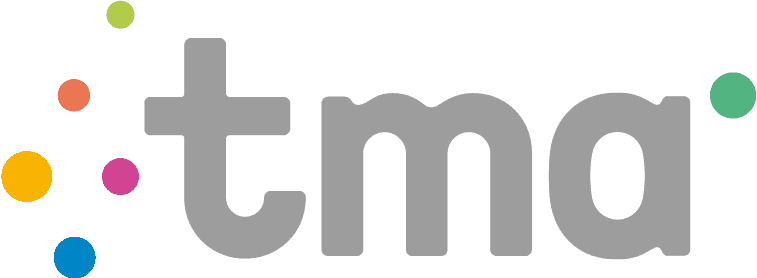 Het logo van TMA